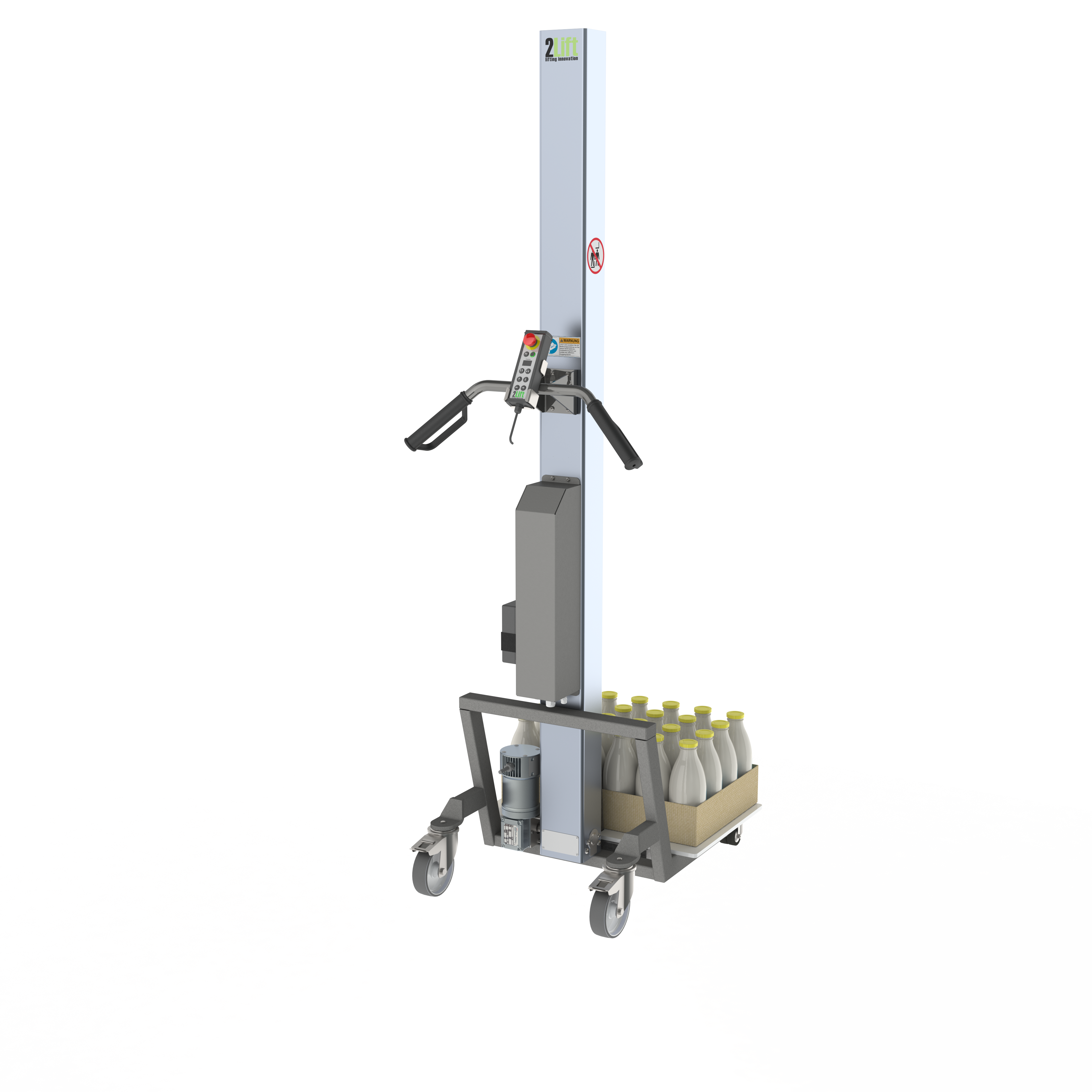Electric Lifter with Plastic Platform (B-PP)