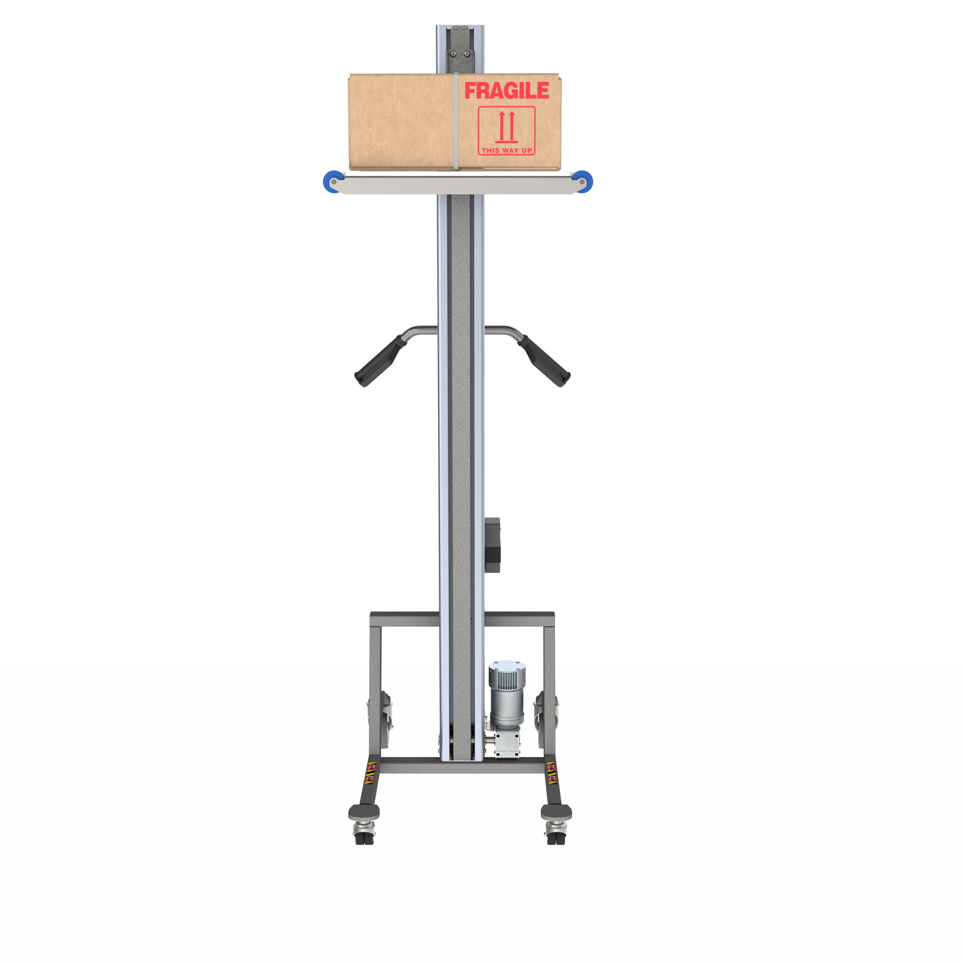 Electric Lifter with Plastic Platform with Rollers (B-PPR)