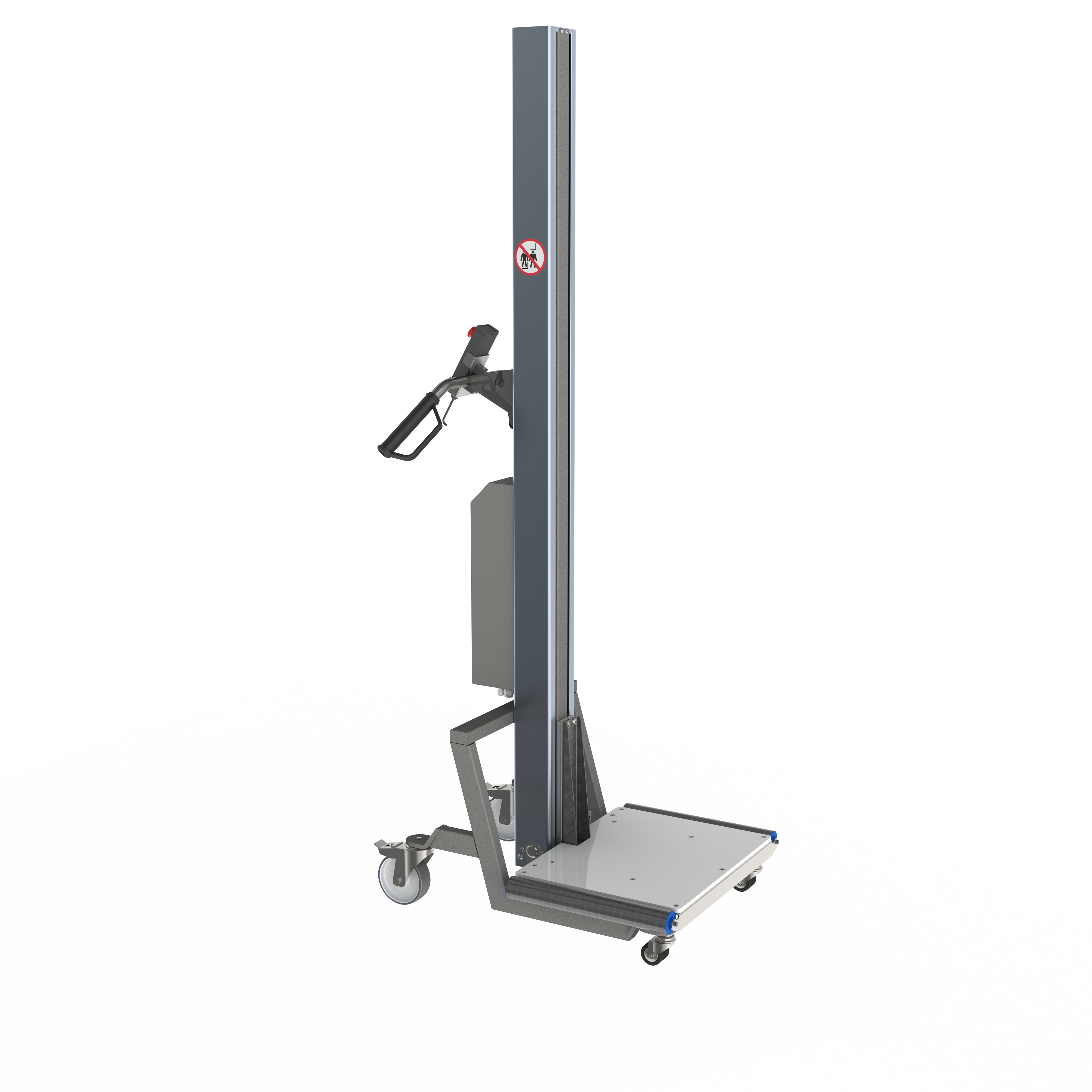 Electric Lifter with Plastic Platform with Rollers (B-PPR)