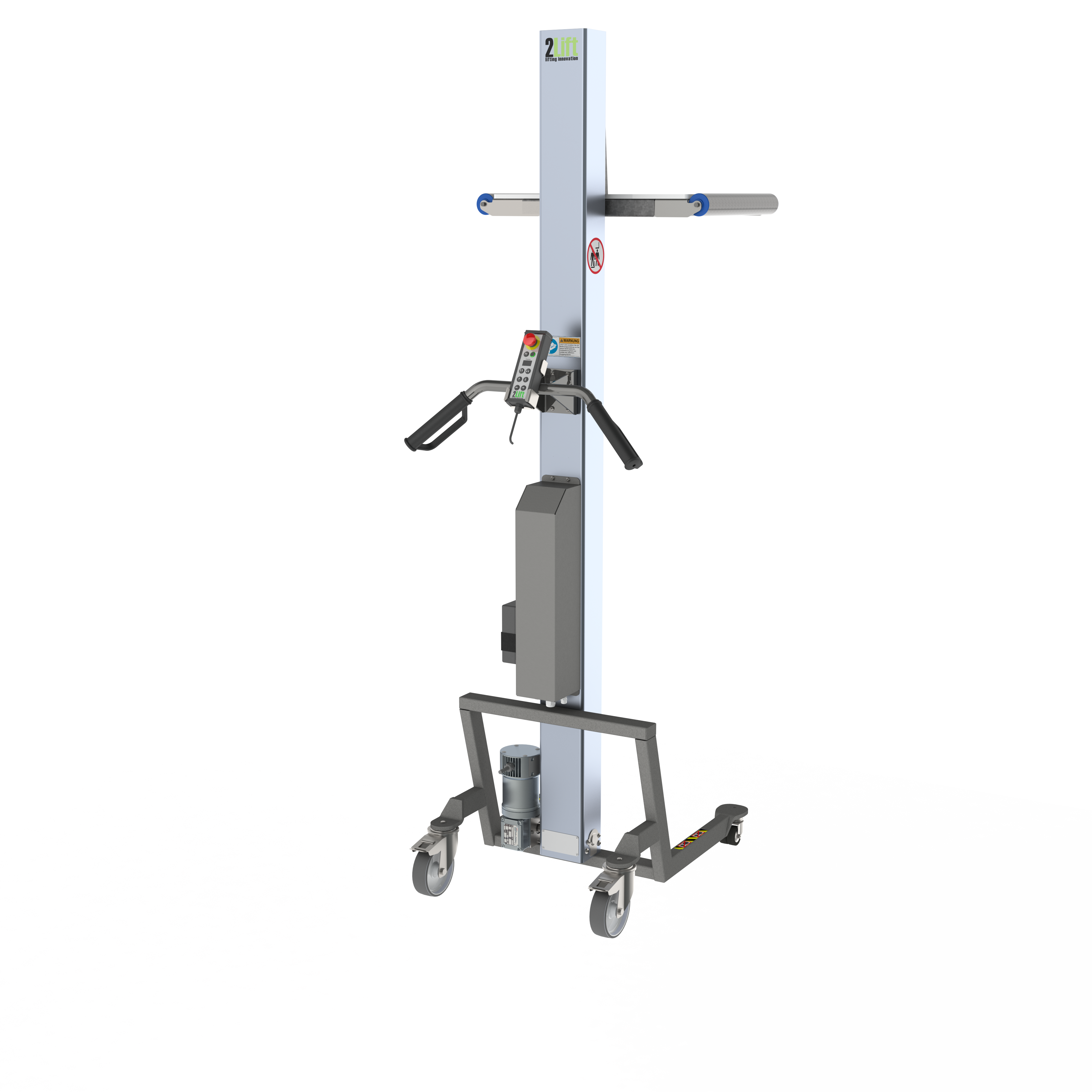 Electric Lifter with Plastic Platform with Rollers (B-PPR)