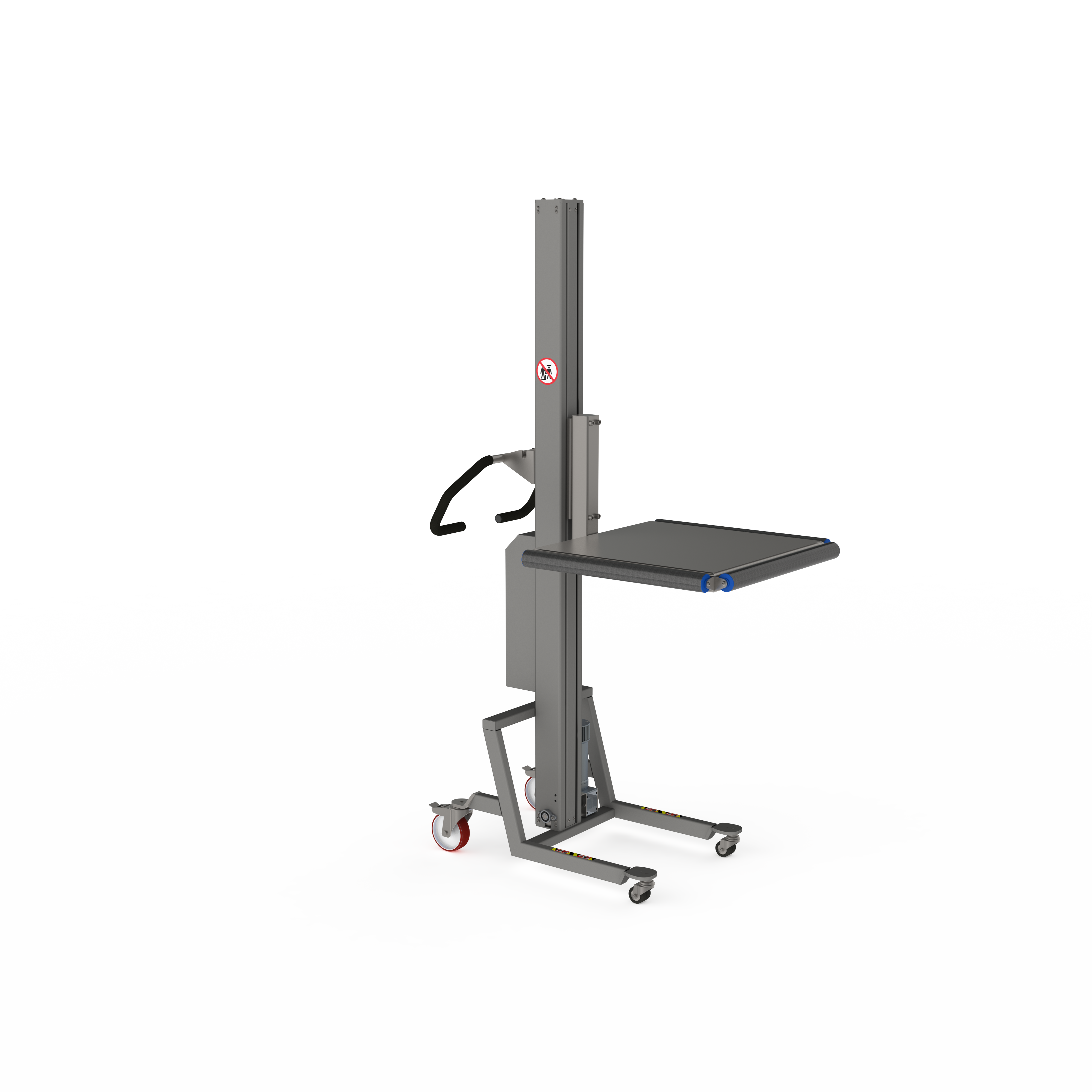 Metal Platform with Rollers (MPR)