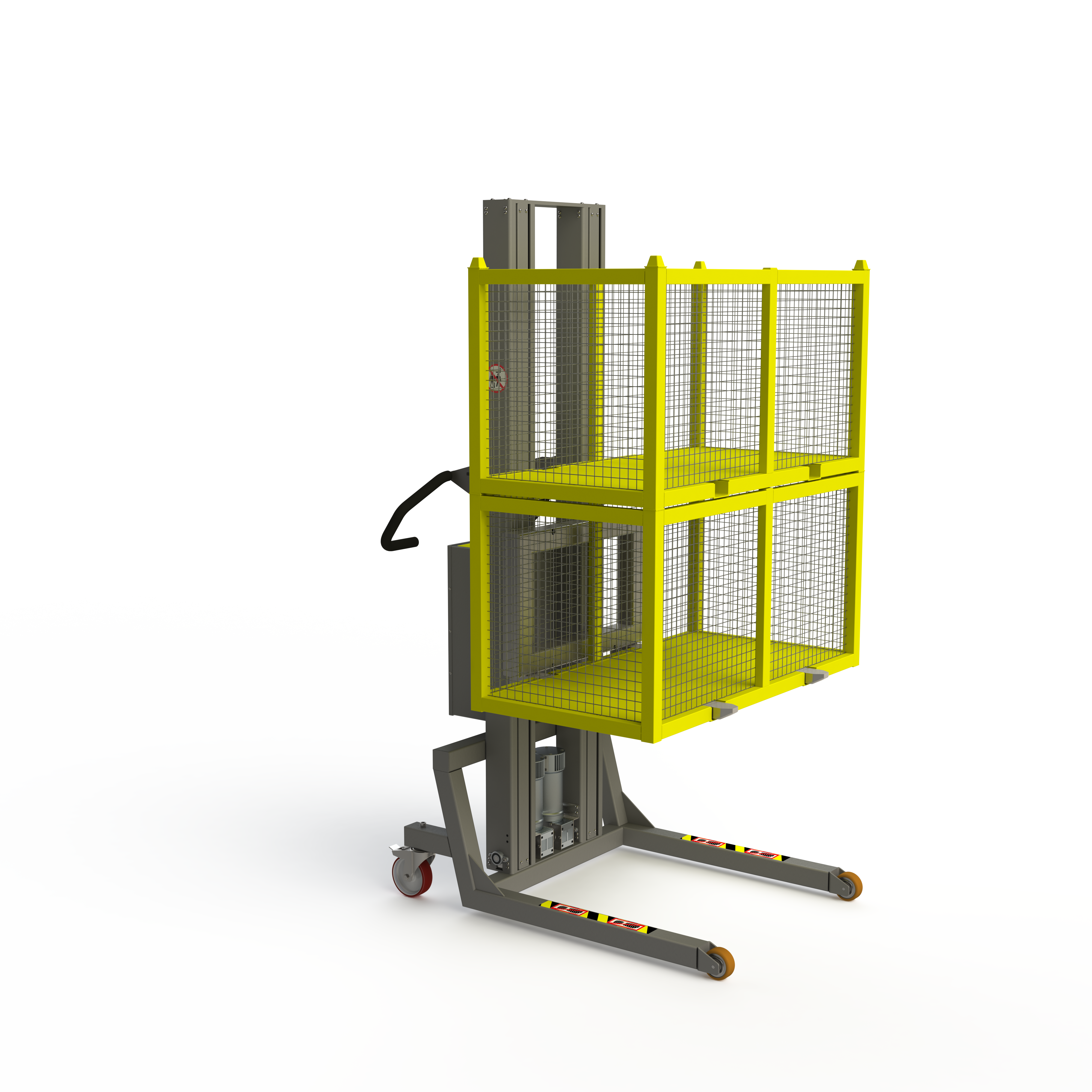 Heavy-Duty Electric Steel Lifter - 300 kg Load Capacity (N)