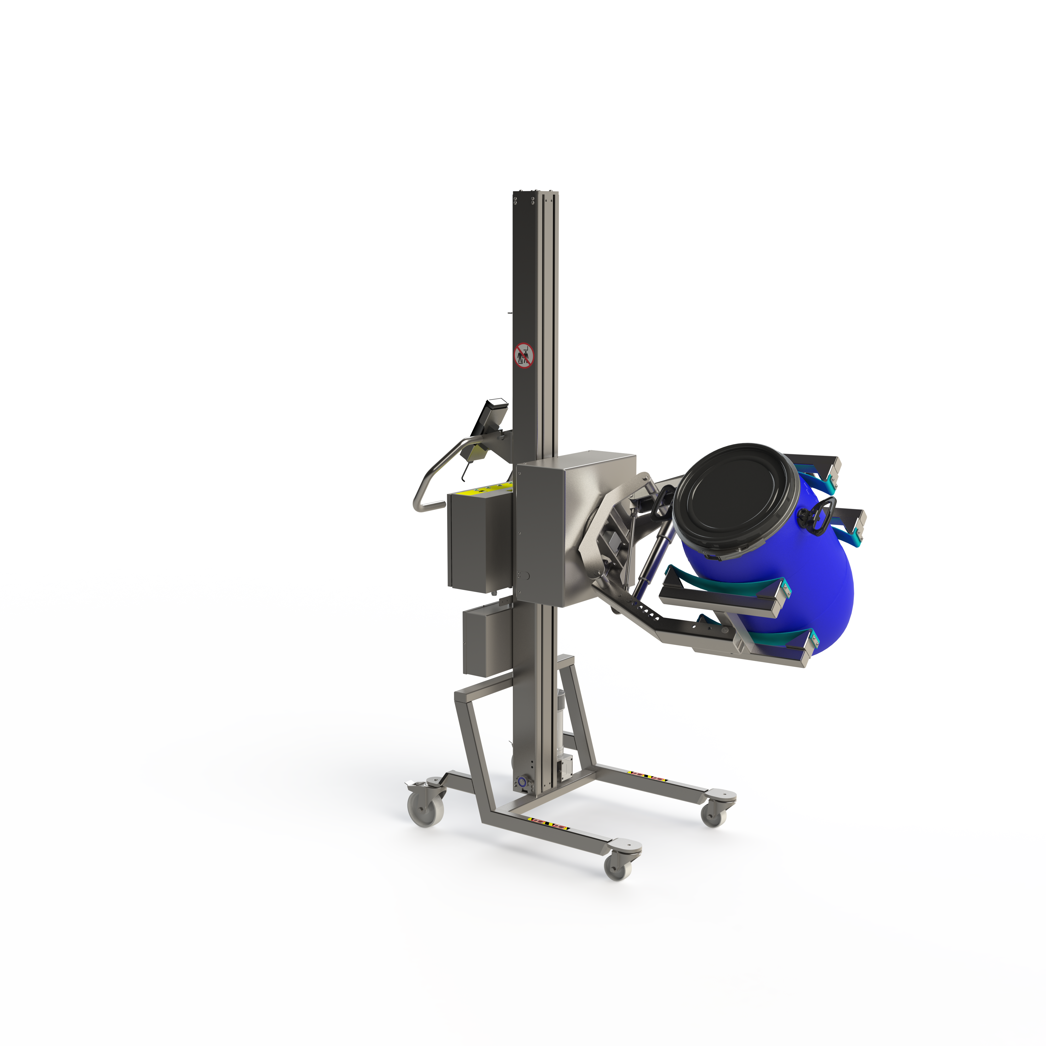 Hygienic Electric Stainless Steel Lifter (GMP) – 150 kg Load Capacity (SF)