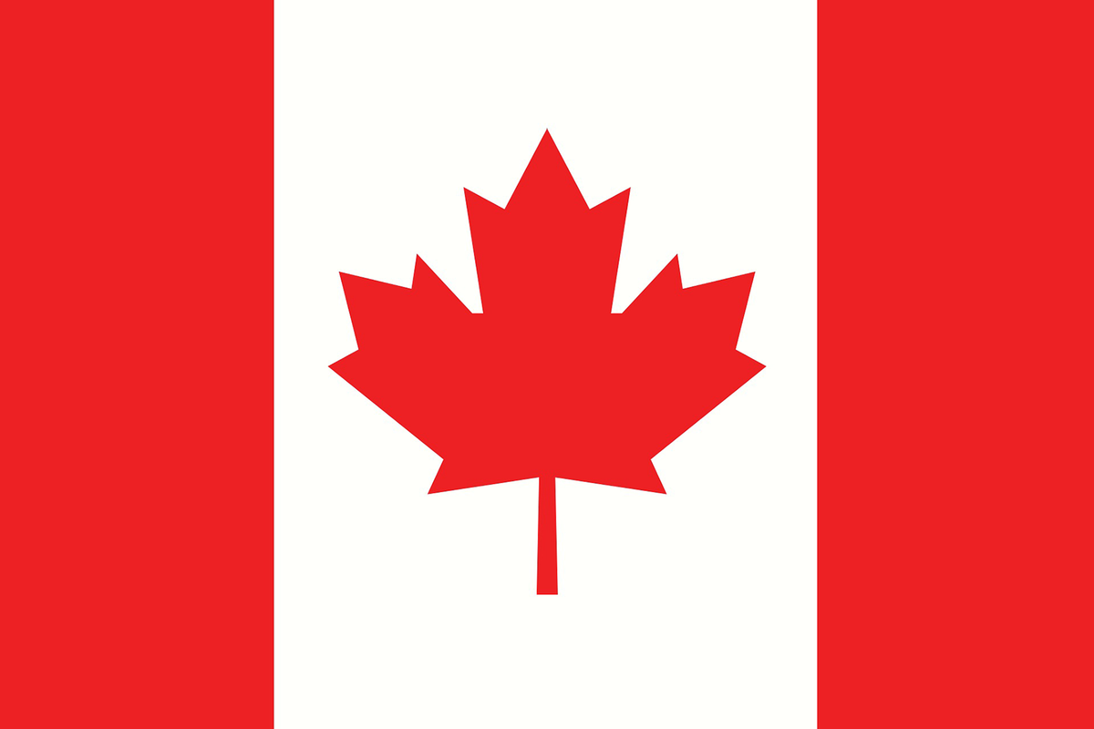 Canada's flag.