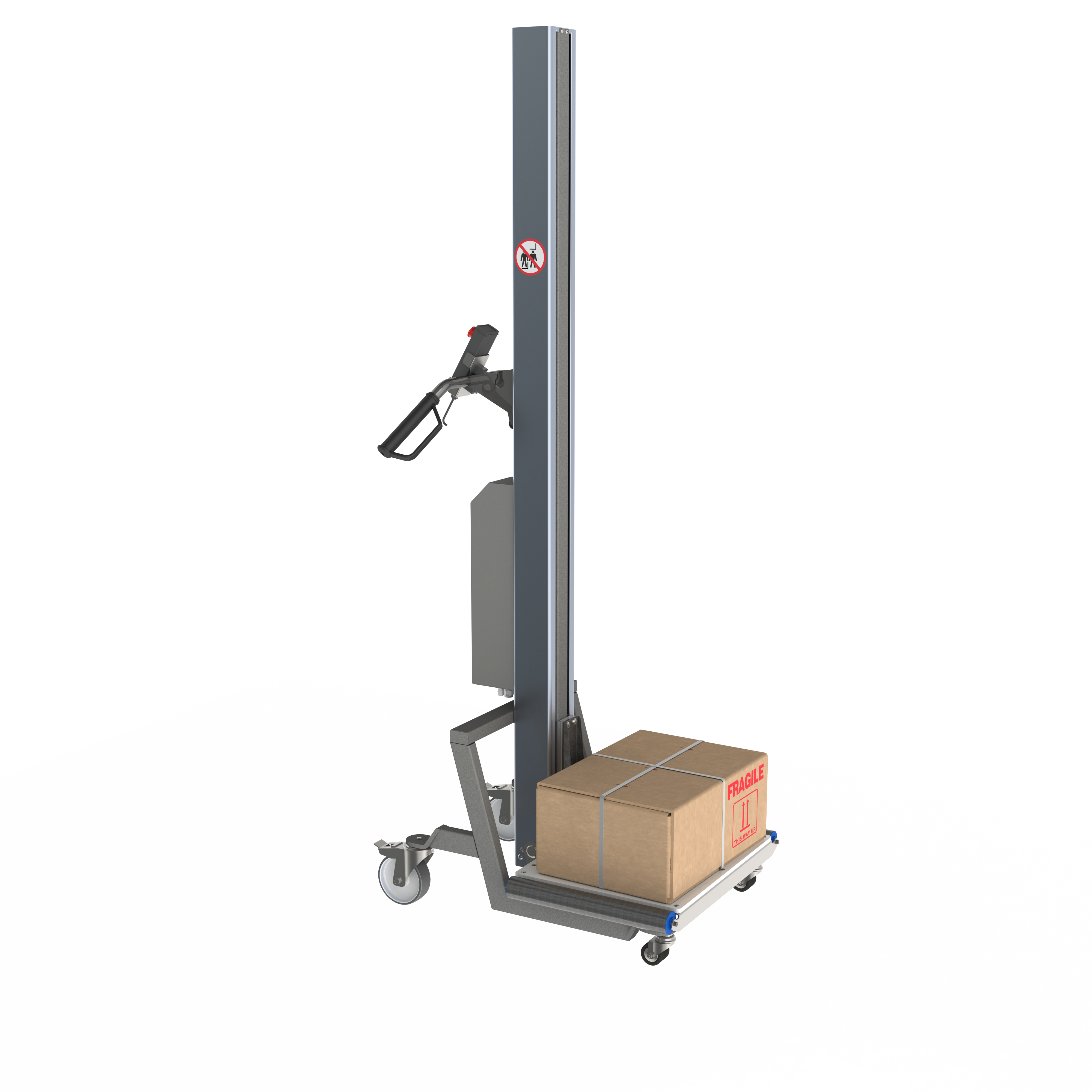 Electric Lifter with Plastic Platform with Rollers (B-PPR)