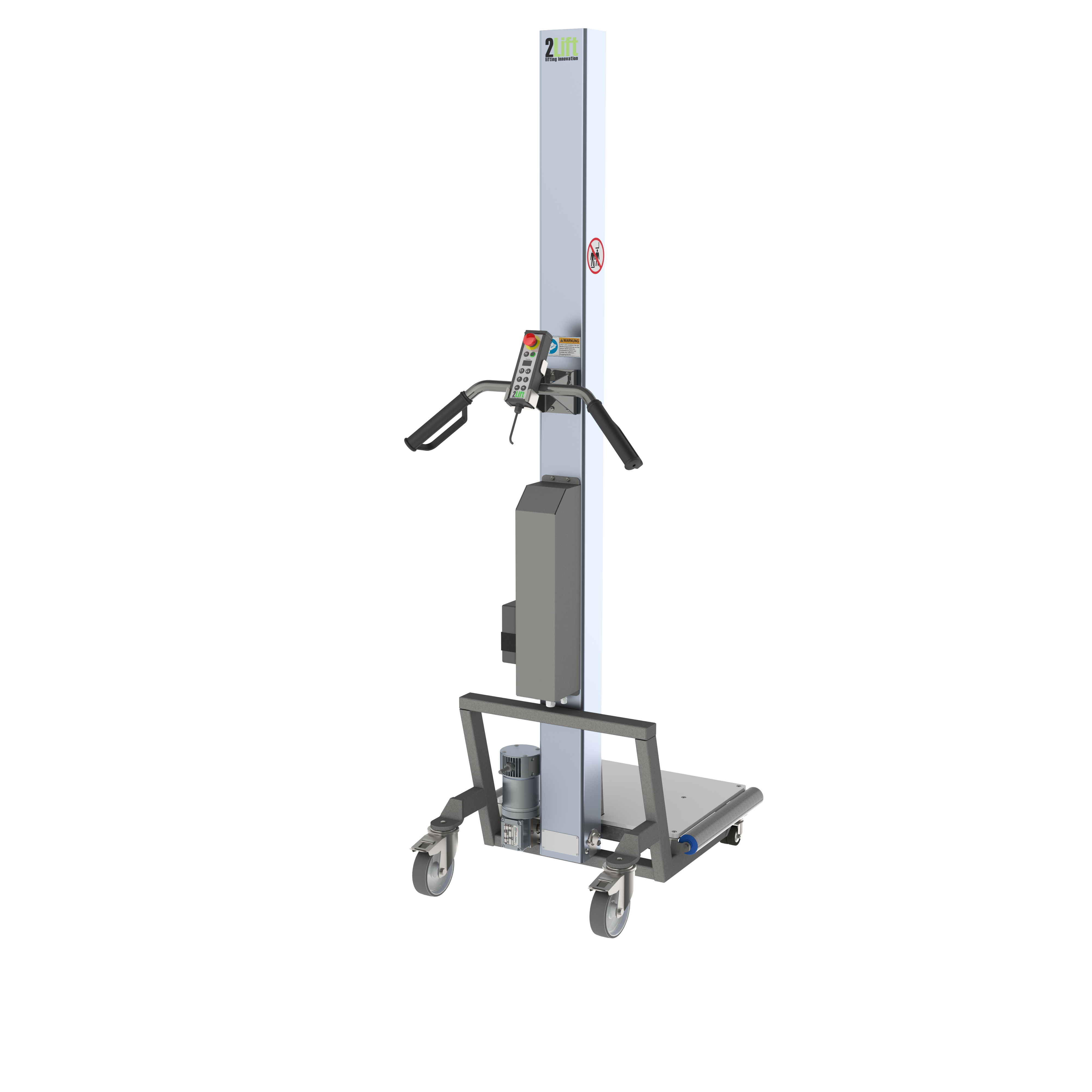 Electric Lifter with Plastic Platform with Rollers (B-PPR)