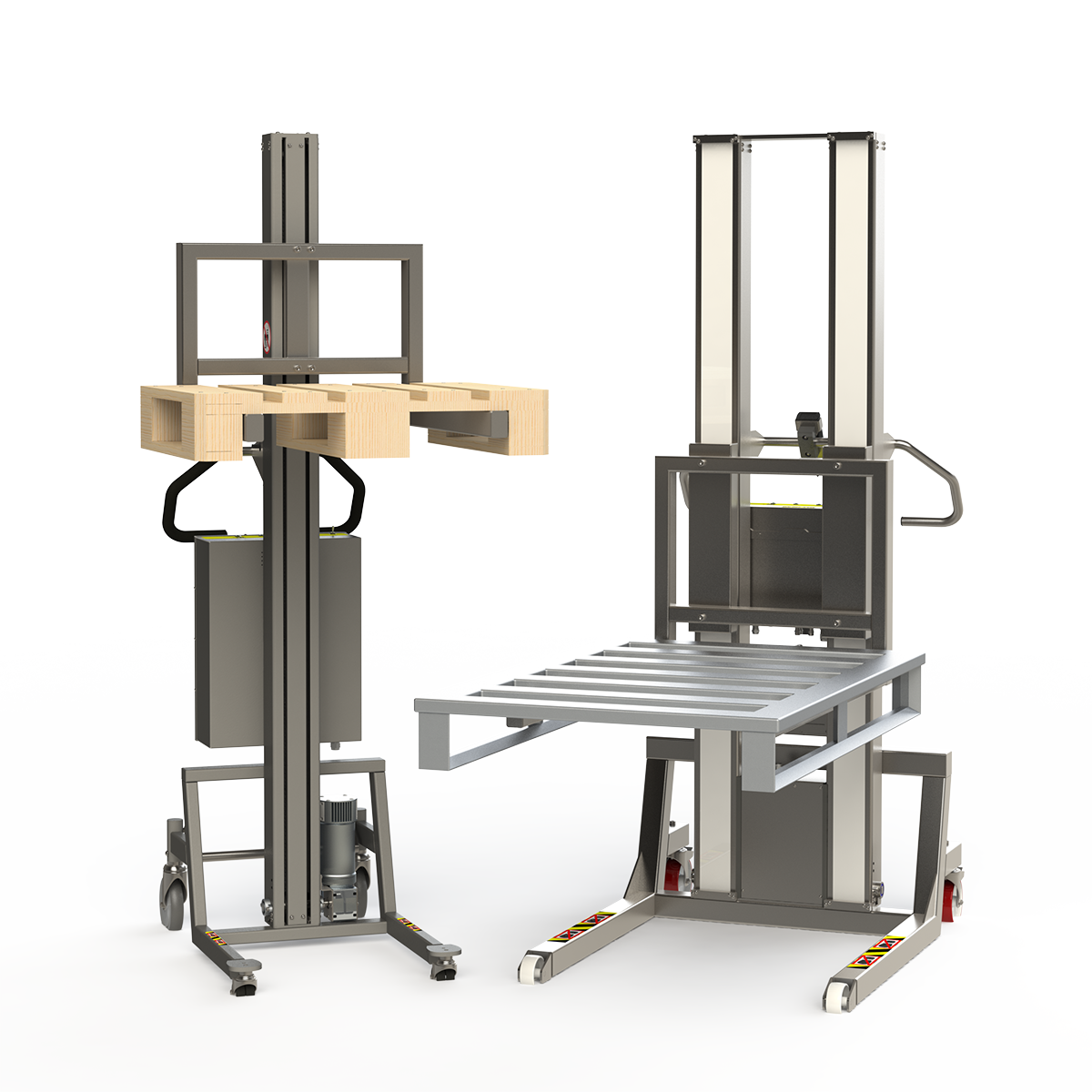 Easily customisable pallet lifter equipment for any industry.