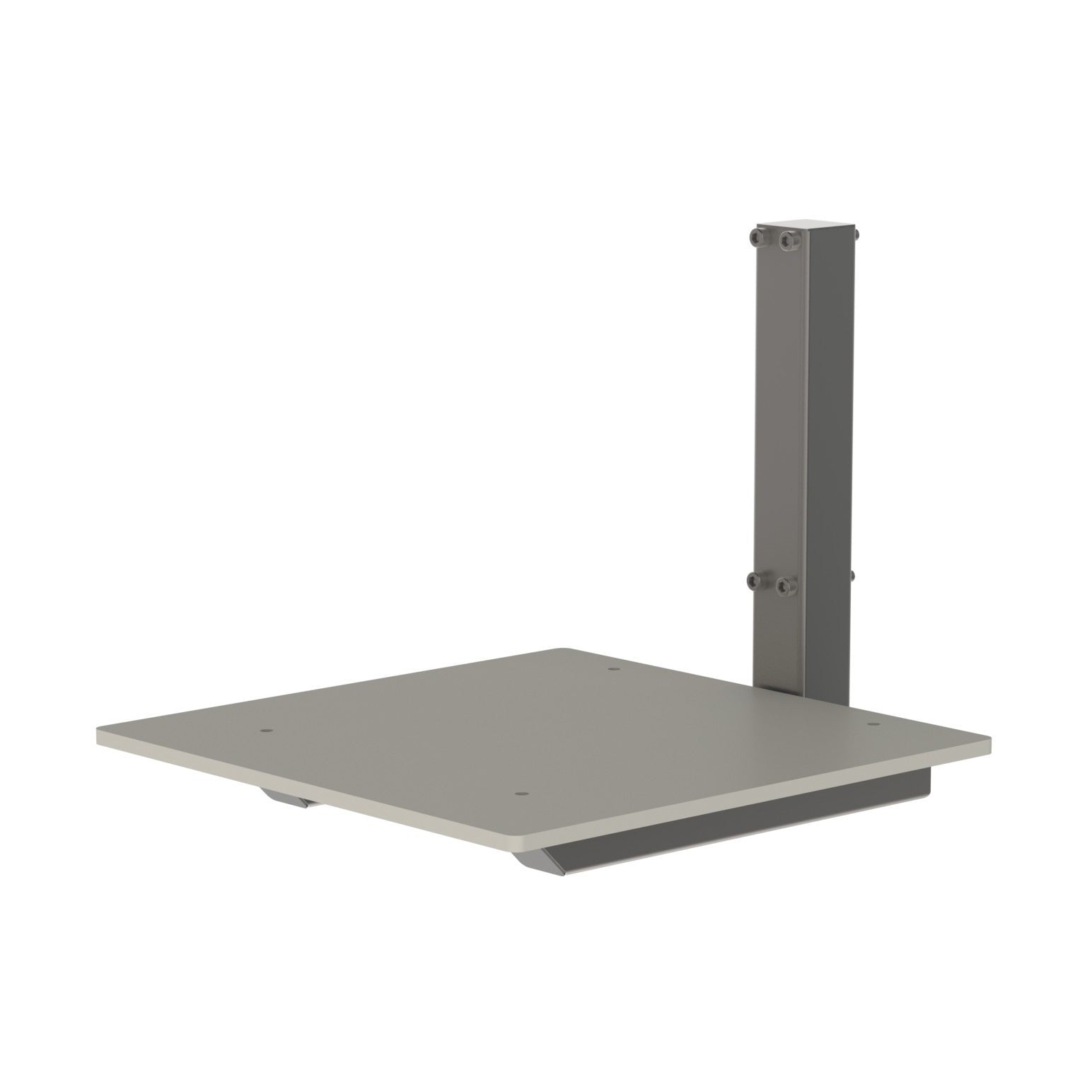 The plastic platform (PP) is lifting tool designed to handle a great variety of loads. The sliding-friendly surface allows for easy loading and offloading. From the back, picture 1.