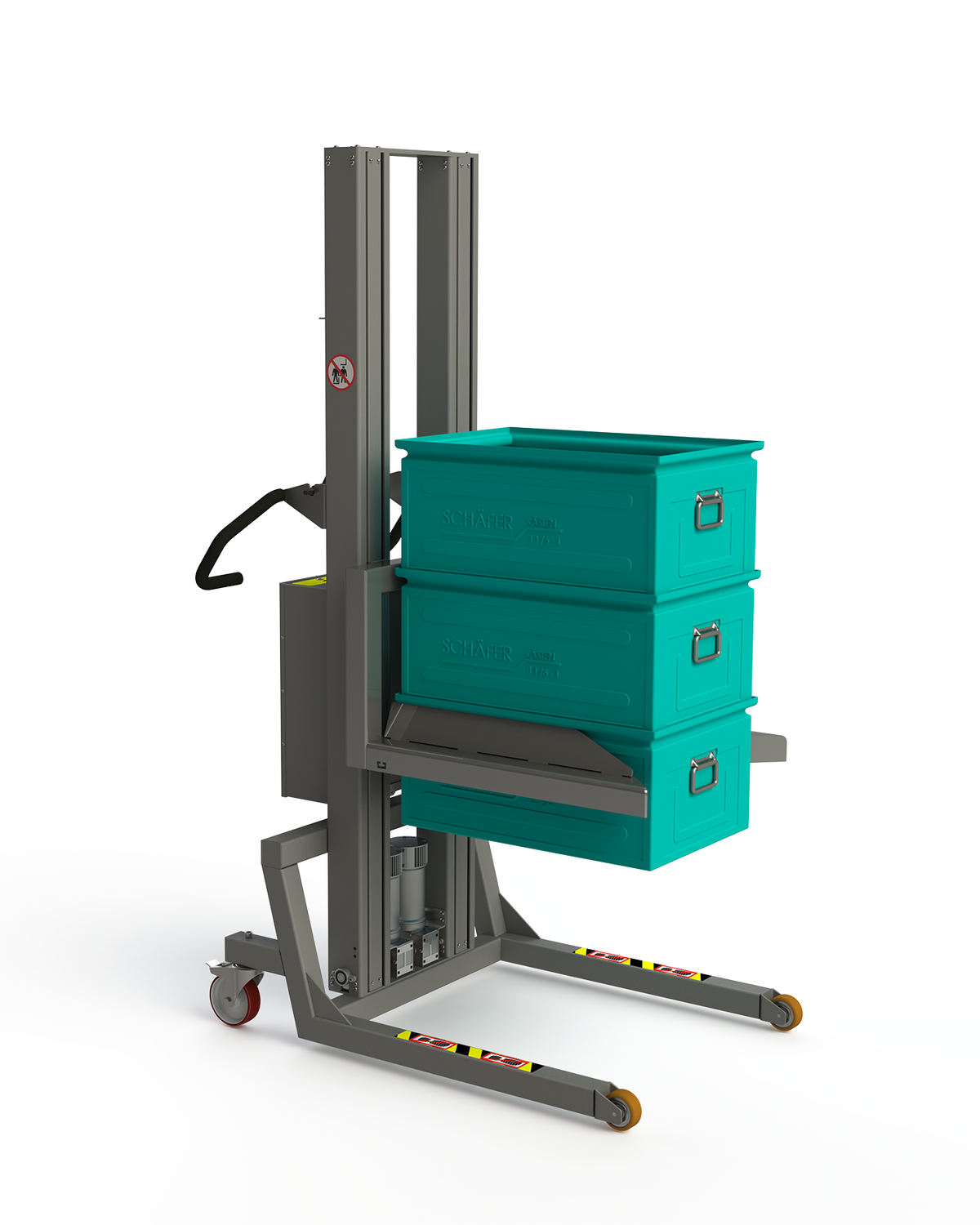 Material Lifting Equipment for Handling Boxes of All Types – 2-lift