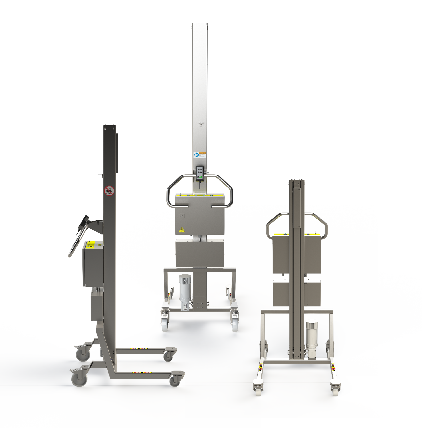 Hygienic Electric Stainless Steel Lifter (GMP) – 150 kg Load Capacity (SF)