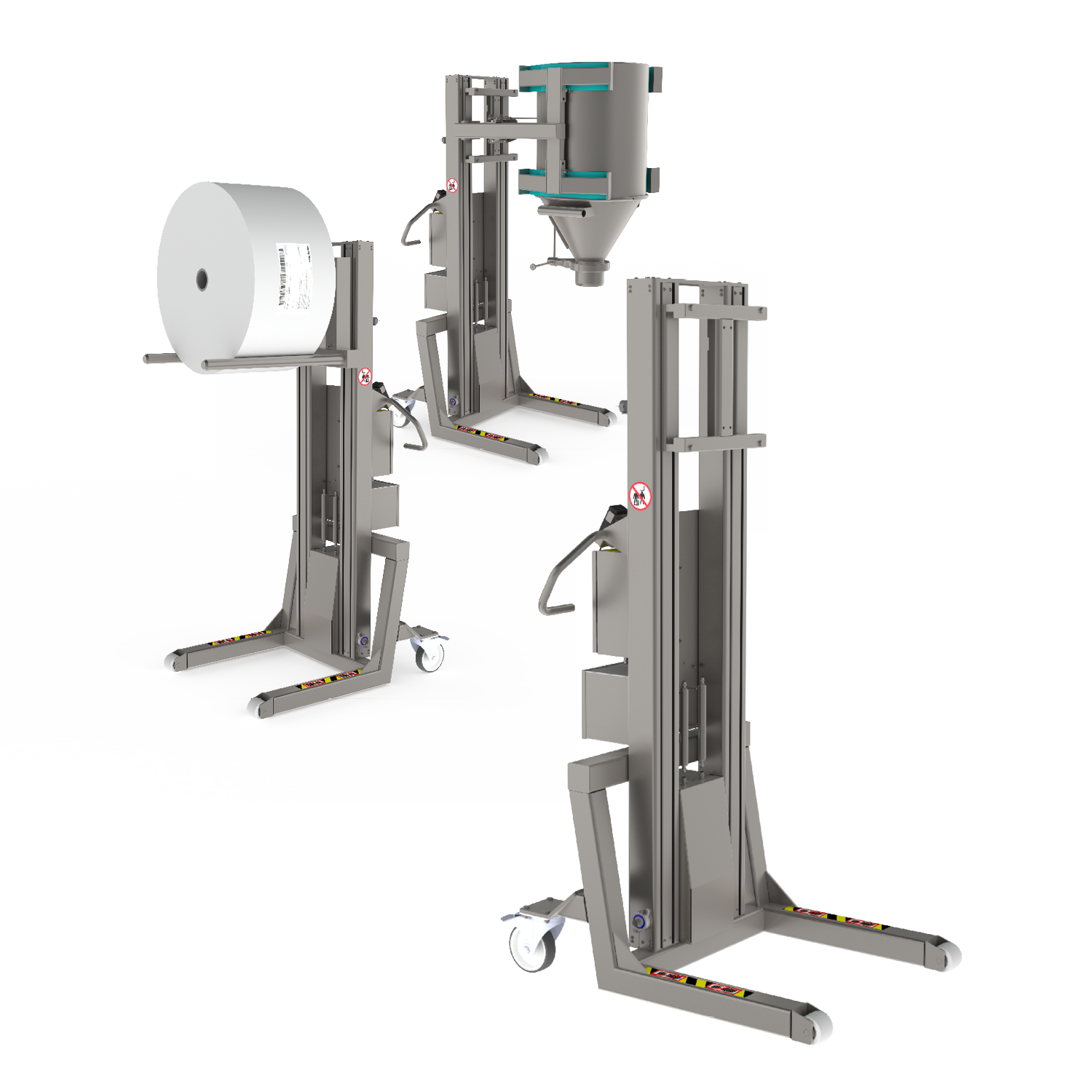 Hygienic Electric Stainless Steel Lifter (GMP) – 500 kg Load Capacity (SF)