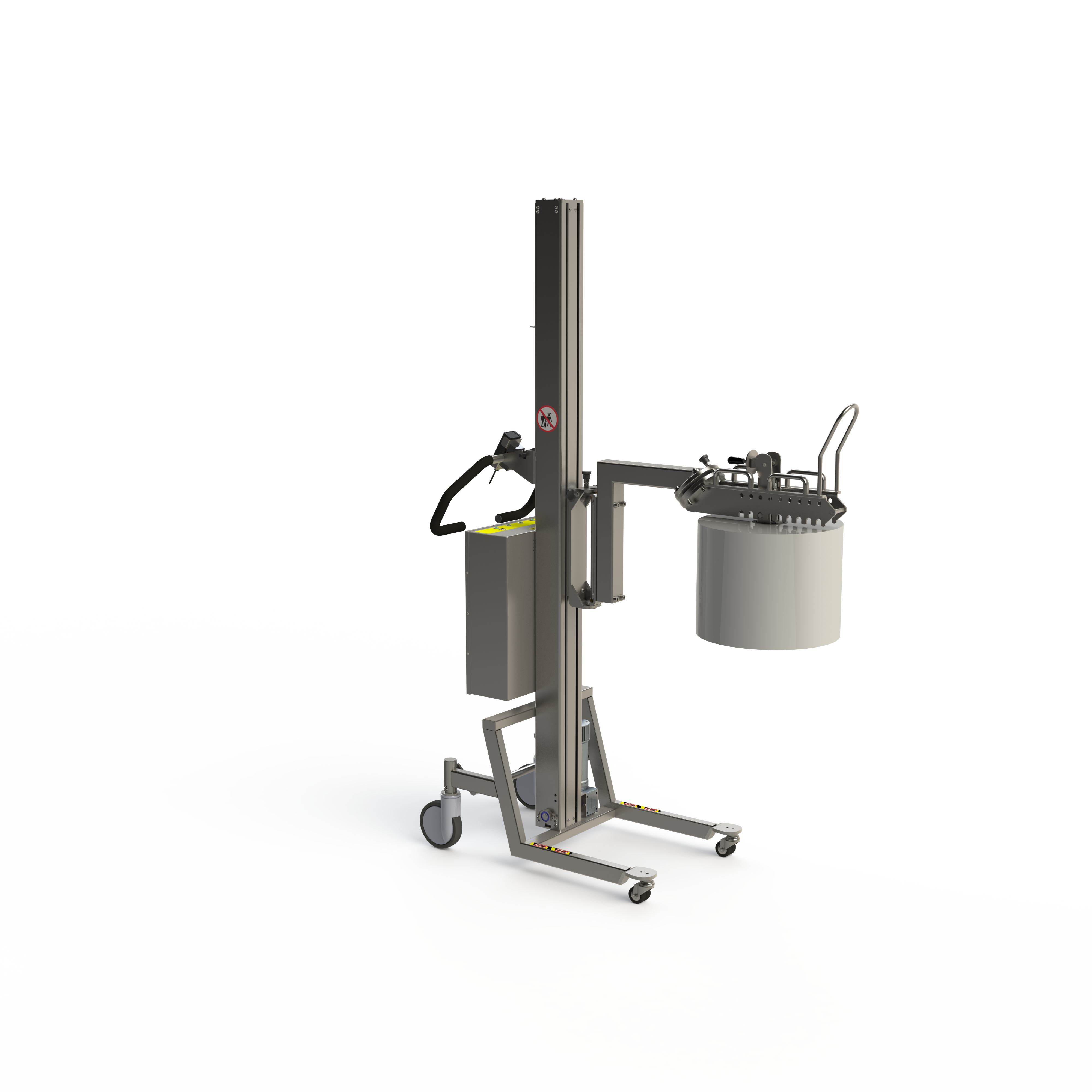 Heavy-Duty Electric Stainless Steel Lifter – 150 kg Load Capacity (SN)