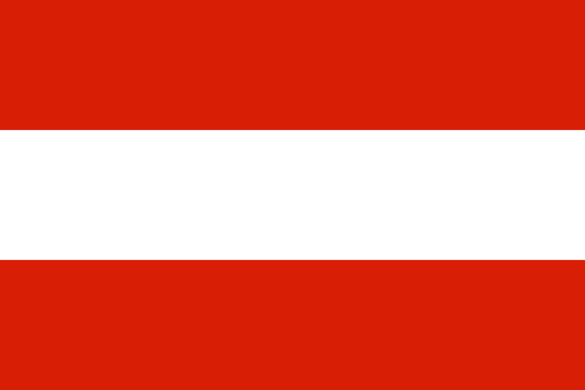 Austria's flag. 