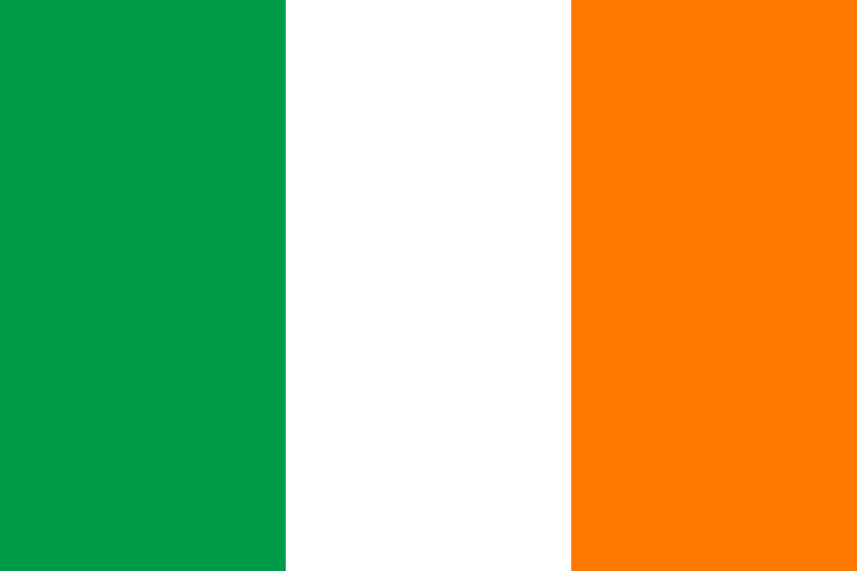 Ireland's flag. 