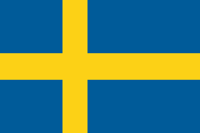 Sweden's flag.