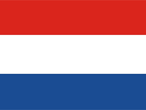 Flag for the Netherlands.