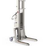 Hygienic, ergonomic lifting equipment capable of lifting 500 kg. Designed for the food and beverage industry.