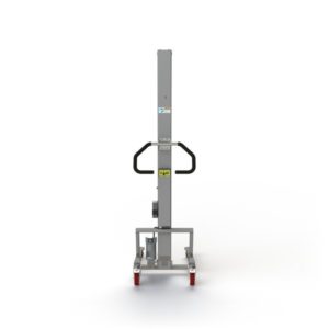 Our most simple and lightweight lifting device with no tools mounted (rear view).