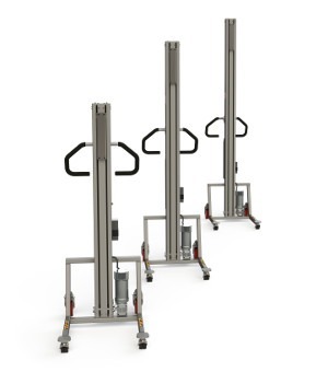Lightweight, mobile and durable industrial lifting machines for most work environments.