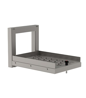 The roller platform (RP) is a lifting tool that facilitates the repositioning of loads on the platform. The platform fits on all our modularly built, intelligent lifting devices.