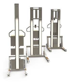 GMP optimised electric lift equipment for cleanroom environments.