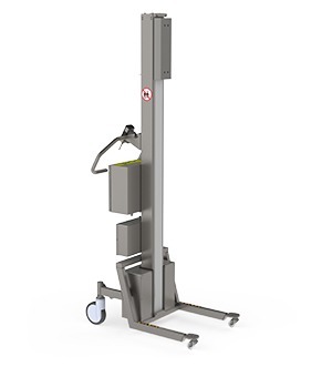 Lightweight and high quality material lifts for pharma and biotech. Capable of lifting up to 150 kg.
