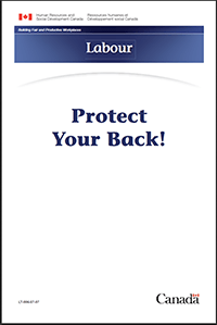 Protect Your Back! Ergonomic guidelines.